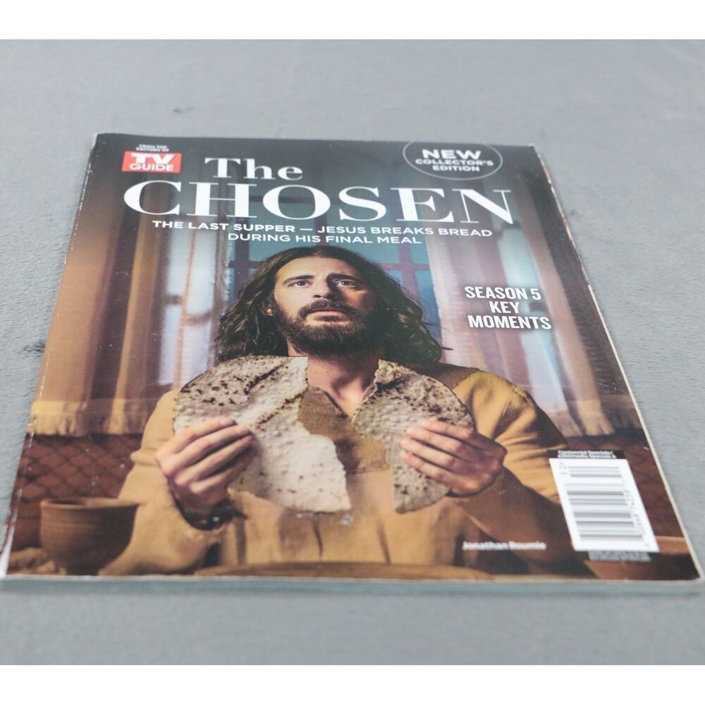 The Chosen Season 5 Collector’s Edition Magazine Jonathan Roumie TV Guide